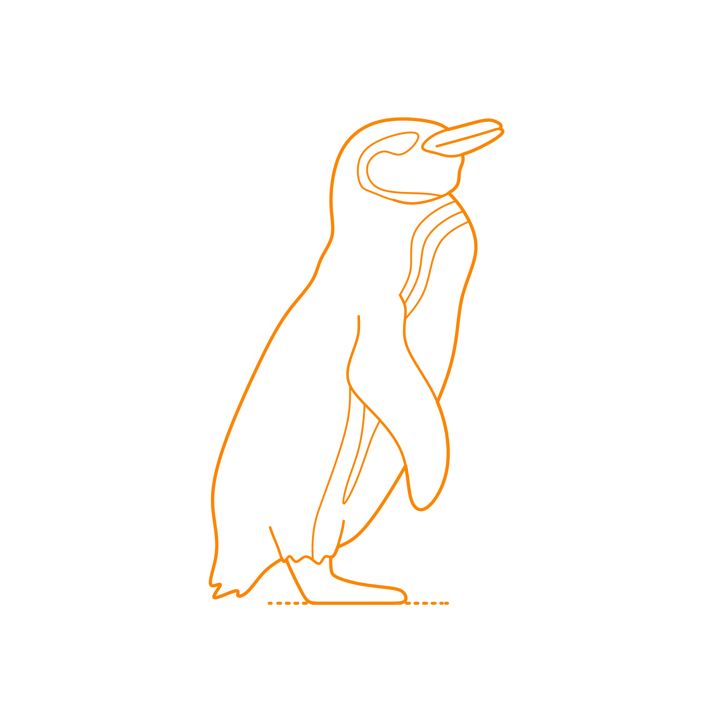 Animals Penguins Galapagos Penguin Vinyl Svg File Free Vectors